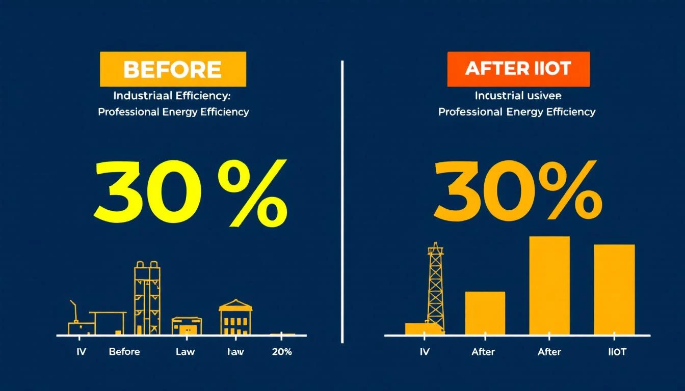 Energy efficiency improvements through IIoT implementation show measurable results