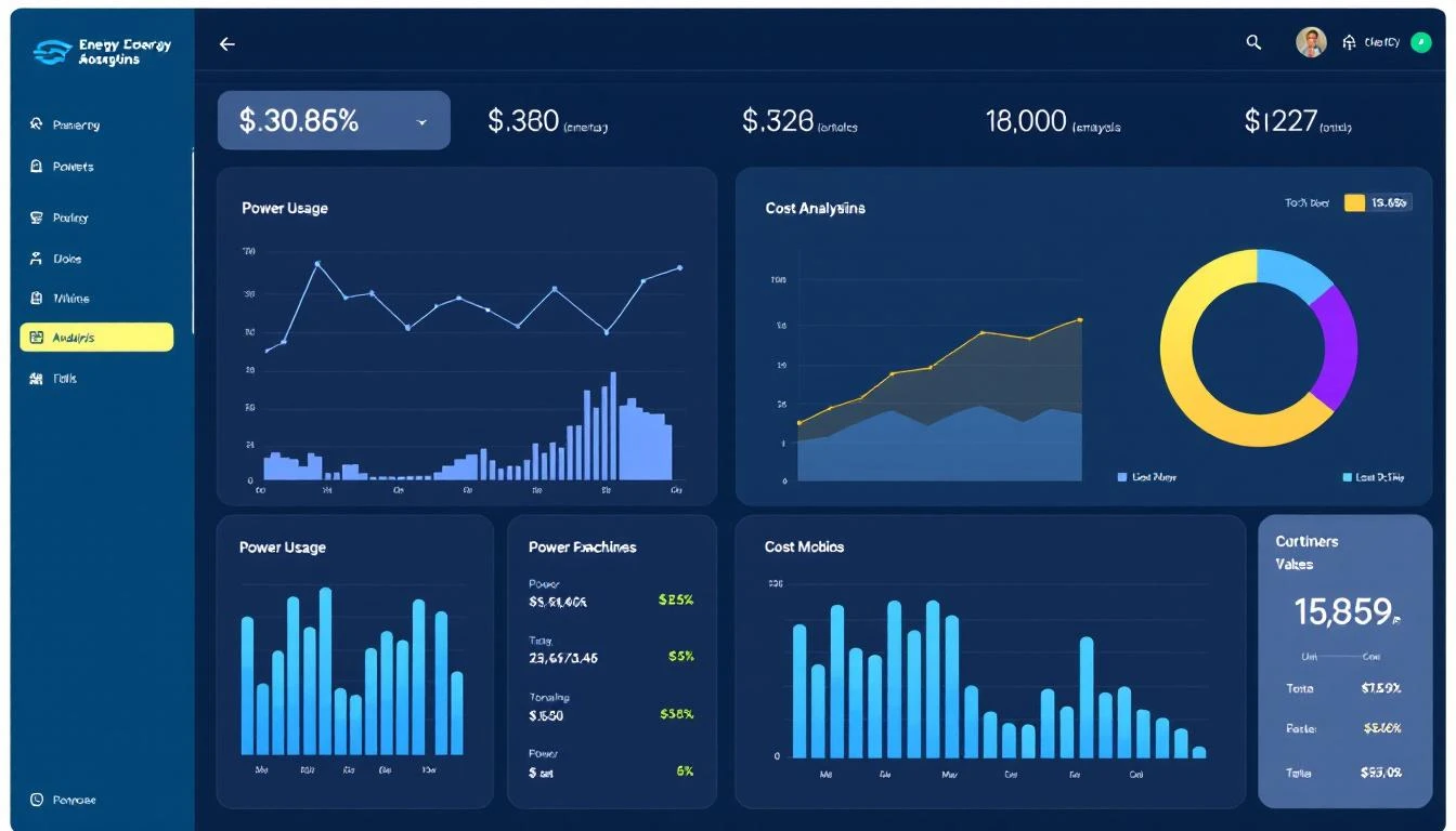 Energy monitoring dashboards reveal where manufacturing power consumption is wasted