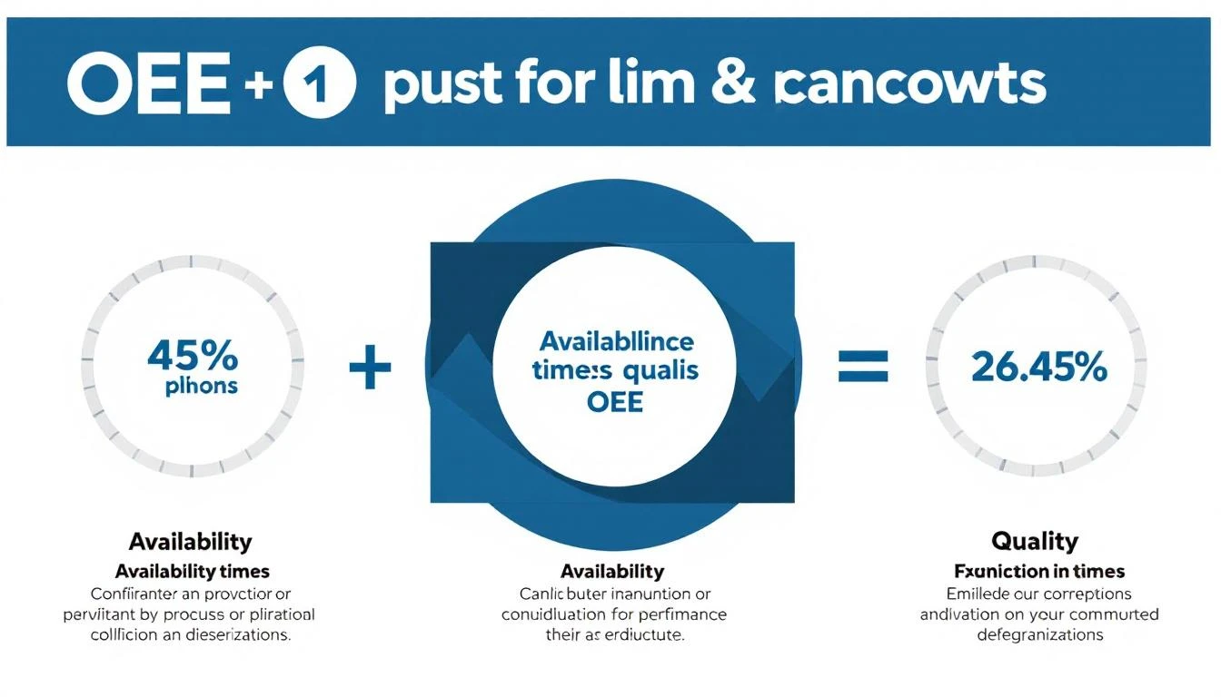 OEE calculation formula and metrics