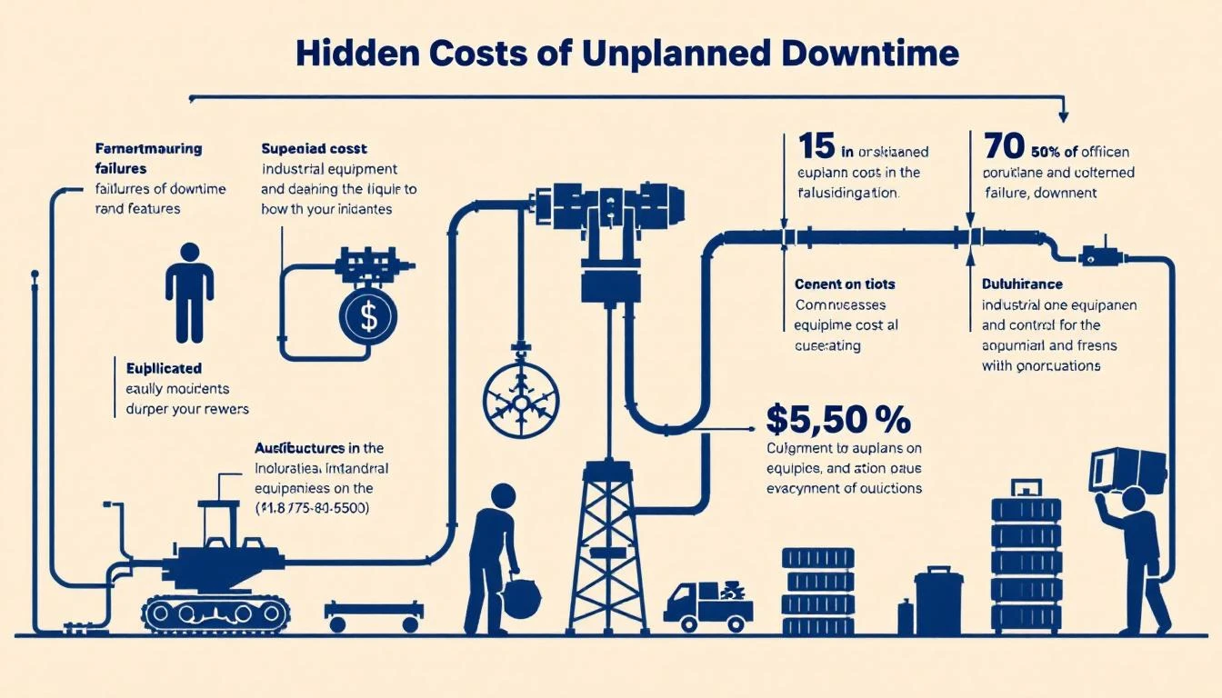 Understanding the true cost of unplanned downtime in manufacturing
