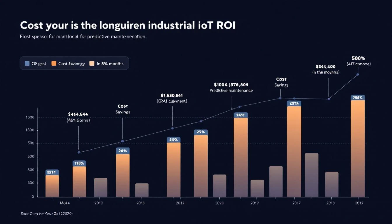 IIoT ROI timeline showing fast value realization