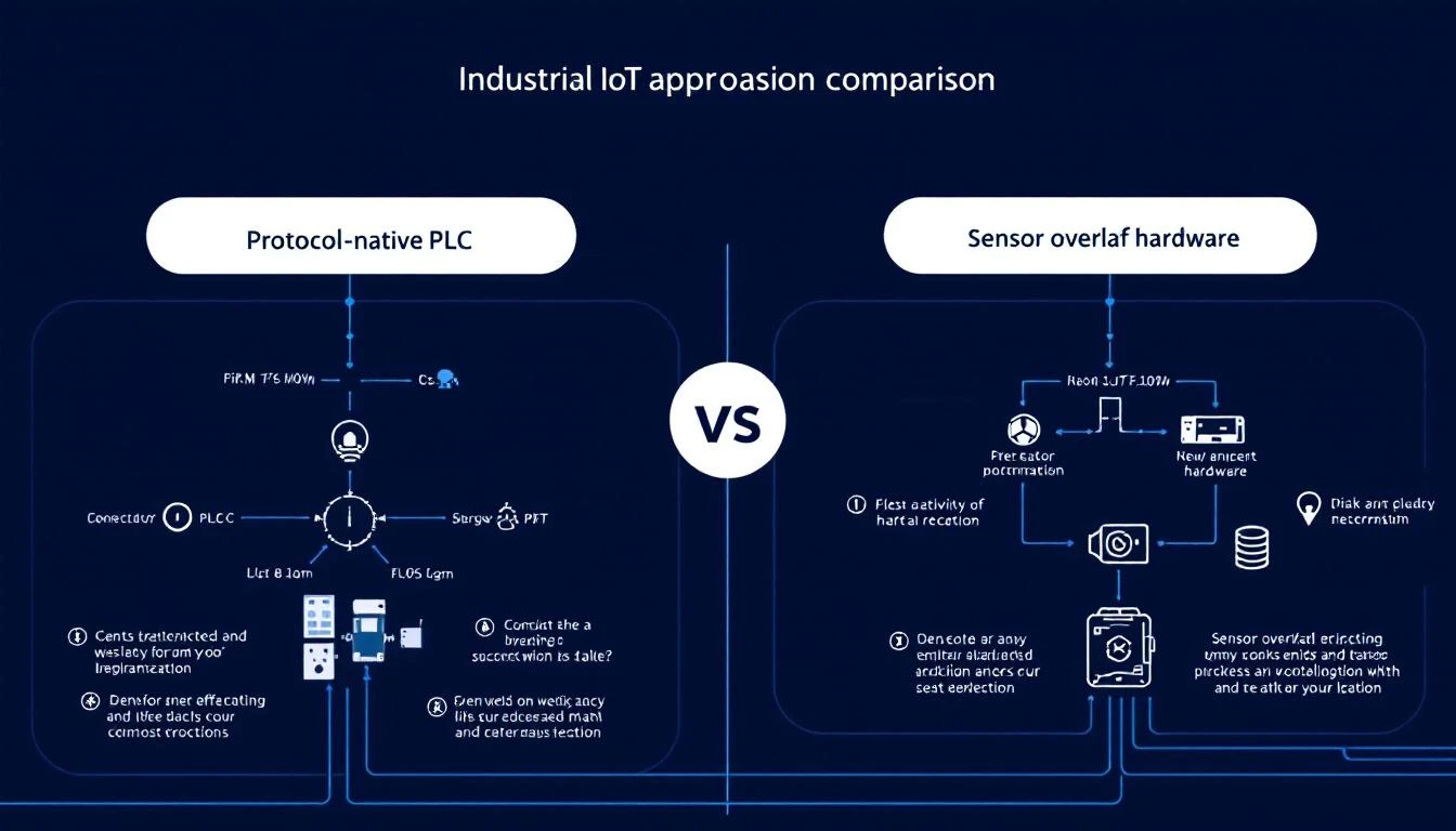 Comparison of sensor-overlay vs protocol-native downtime analysis approaches