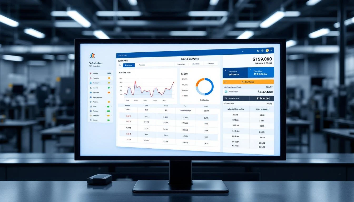 Cost analysis comparison for CNC machine monitoring platforms