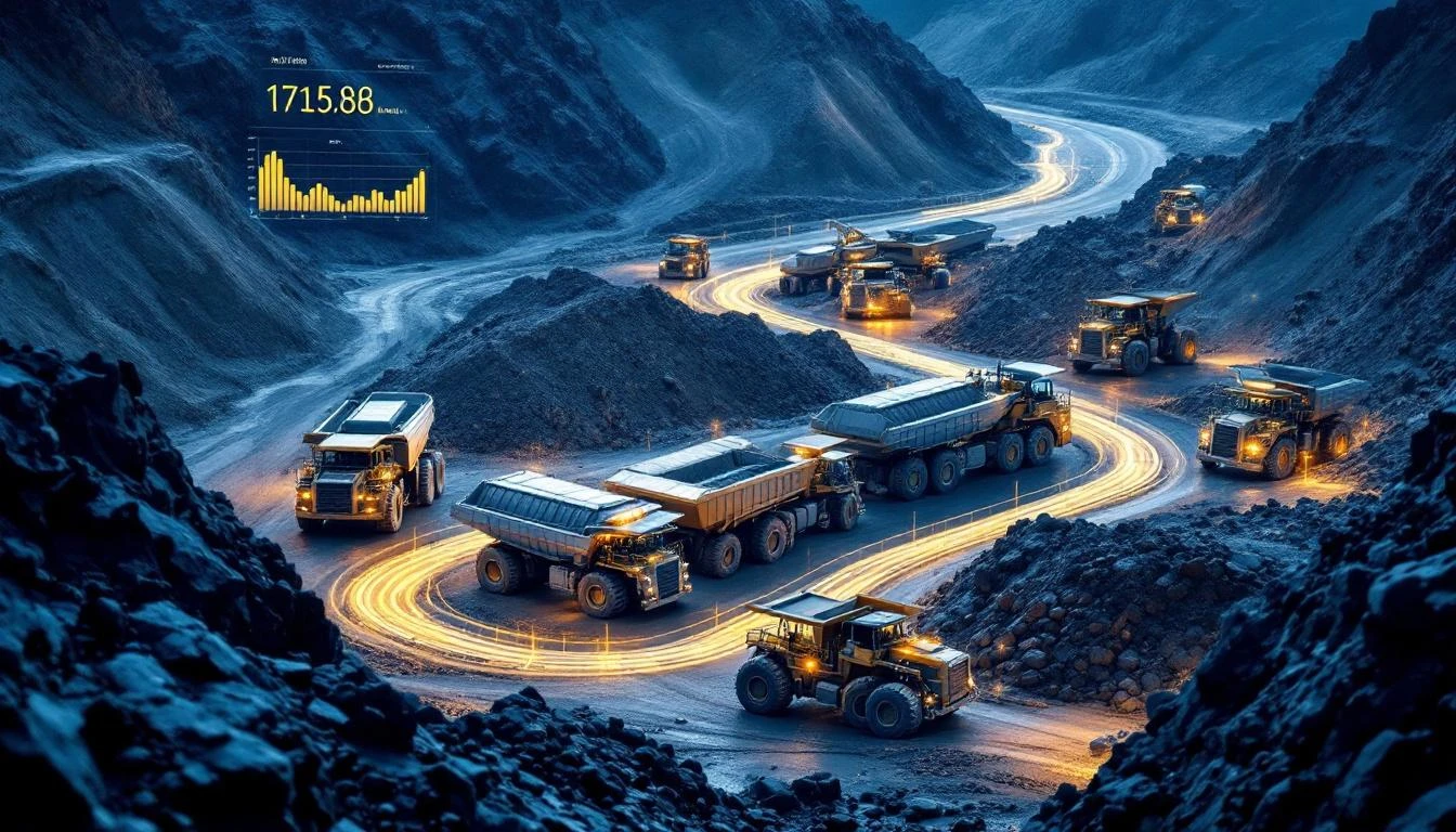 Haul truck fleet monitoring dashboard