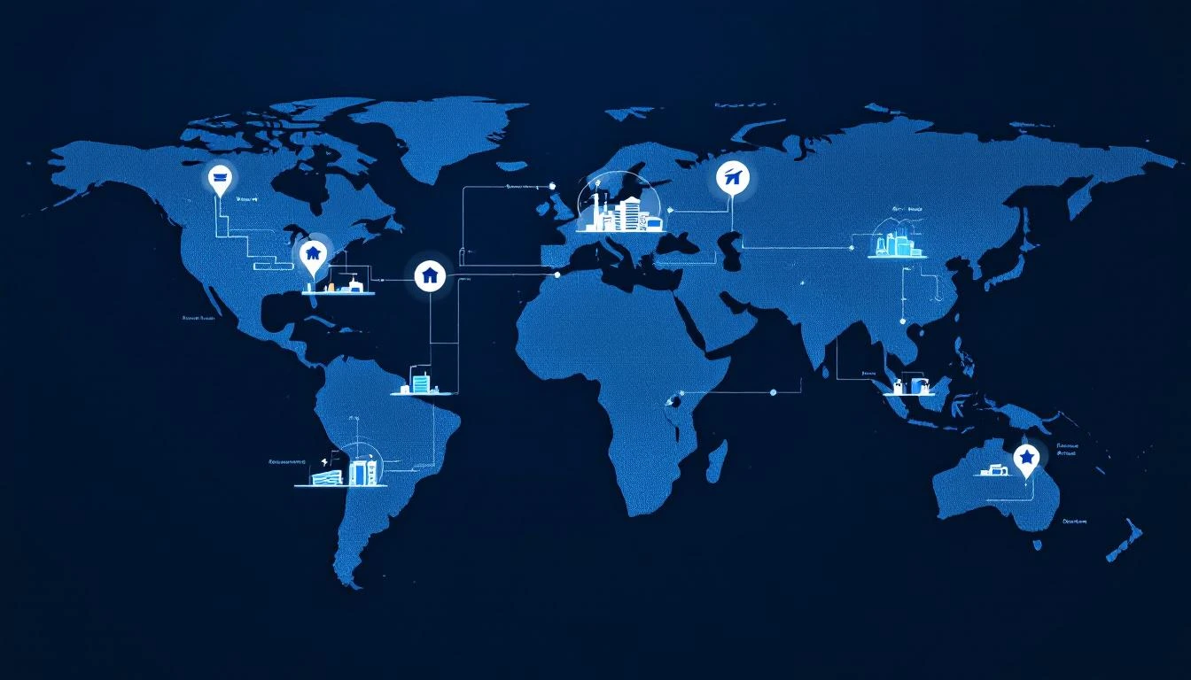Global manufacturing operations connected through IIoT