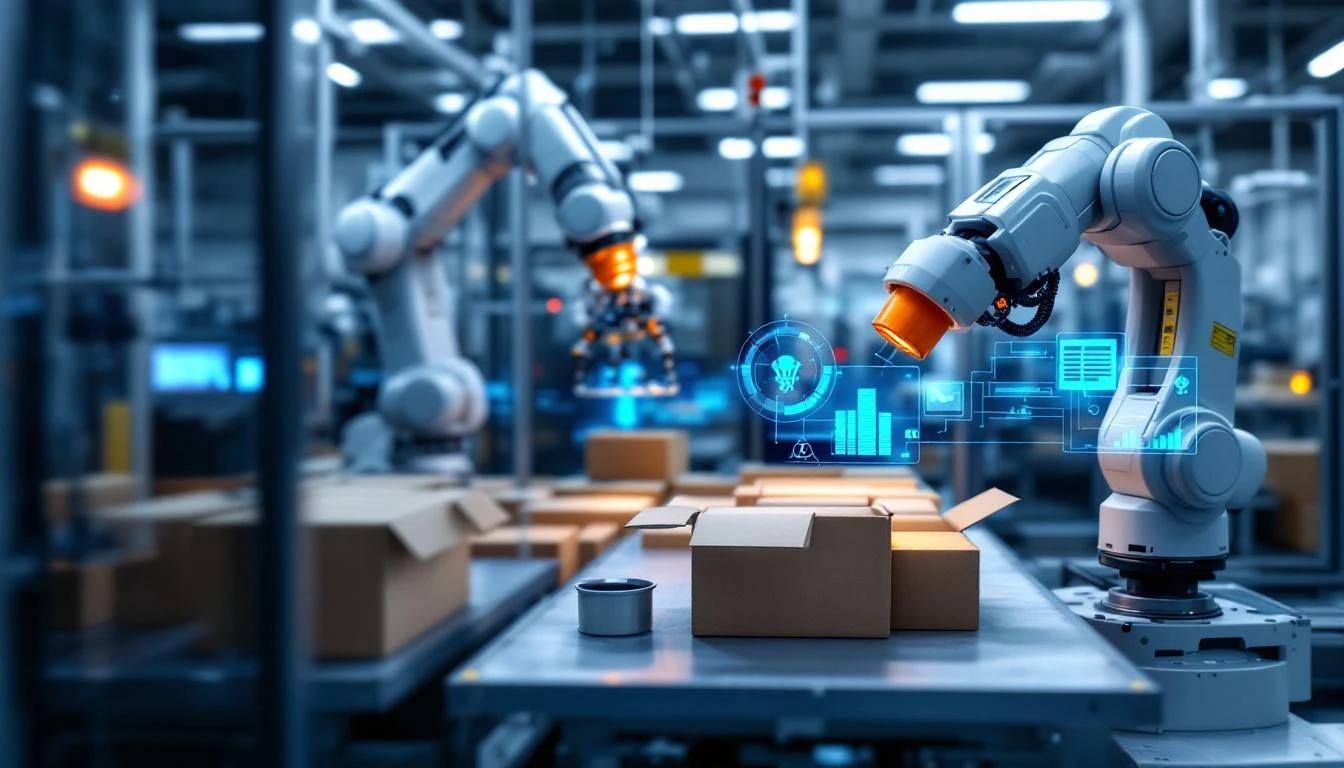 Automated packaging lines with robotic systems benefit from comprehensive monitoring