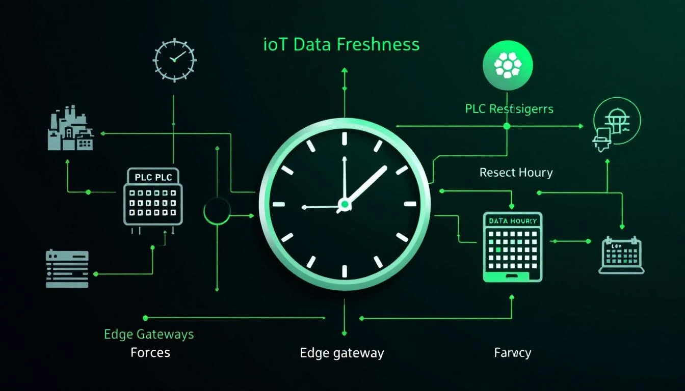Periodic Tag Reset and Data Freshness in IIoT