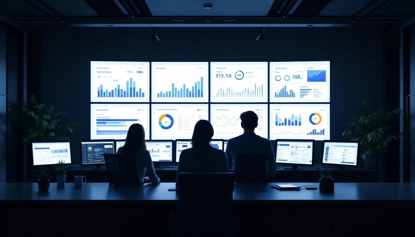 Modern manufacturing control rooms leverage real-time data for decision-making