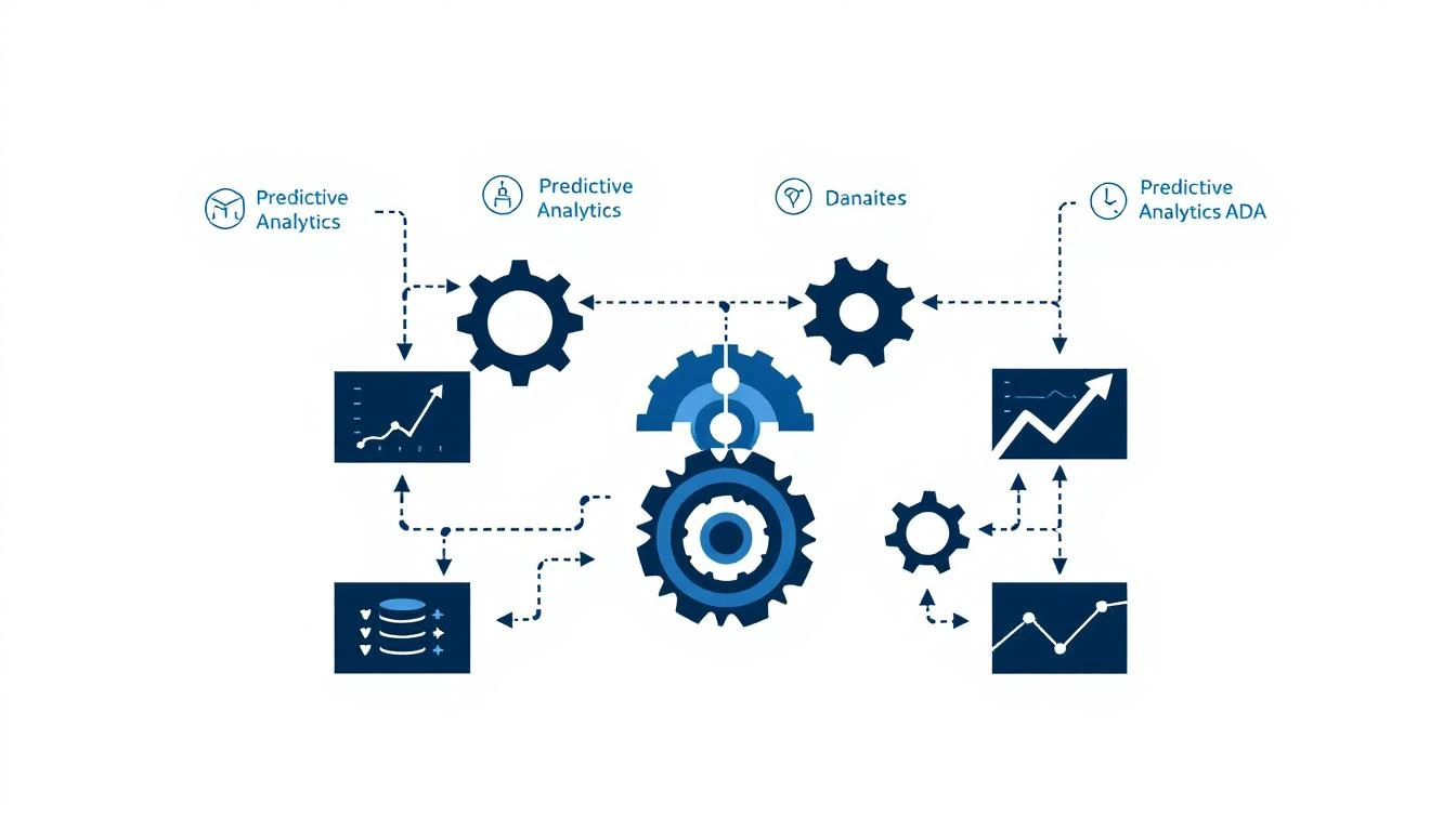Maintenance spare parts optimization with predictive analytics data flow